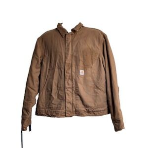 Carhartt FR Flame Resistant Brown Jacket FRJ164 Men's SIZE Large